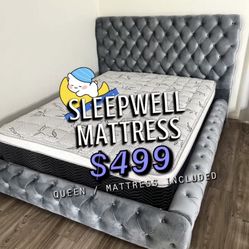 Queen Size Pillow Top Mattress 