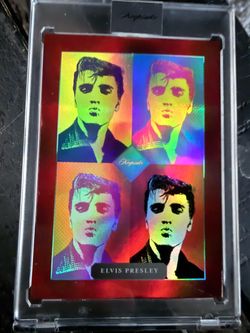 🔴🎨 ELVIS PRESLEY 2026 KEEPSAKE POP ART RED /25 – 03/25 🎨🔴