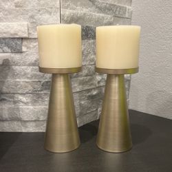 Beautiful Candle Holder With Brand New Candles 