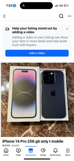 iPhone 14 Pro 256gb Tmoblie 