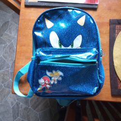 Brand New Kids SONIC THE HEDGEHOG Mini Backpack