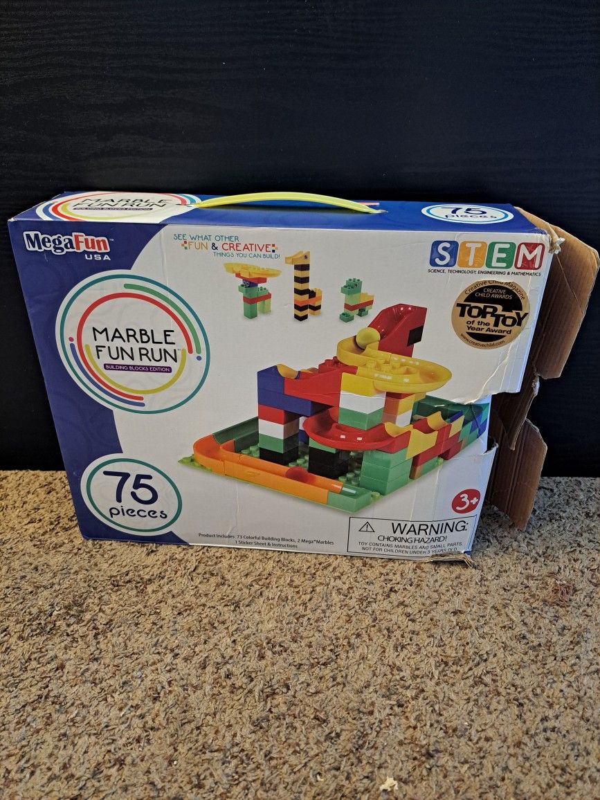 Marble Fun Run Building Blocks