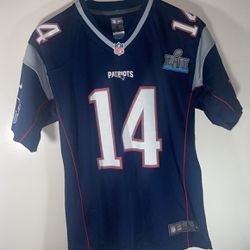New England Patriots #14 Brandin Cooks Nike On Field Jersey
