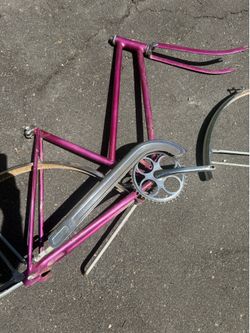 Late 50’s Schwinn middleweight frame with parts