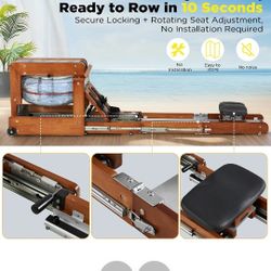 Water Rowing Machine 