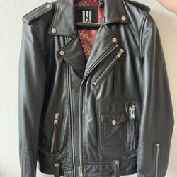 Full Grain Leather Jacket - Master Supply - Widowmaker