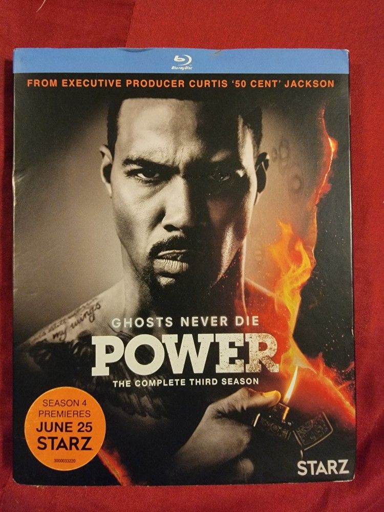 POWER/Ghosts Never Die/Blu Ray Complete 3rd Season