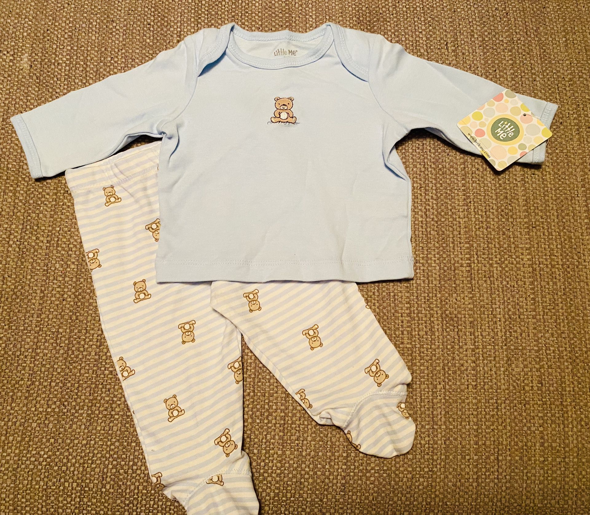 NWT Little Me 2pc SIZE 3 MONTHS