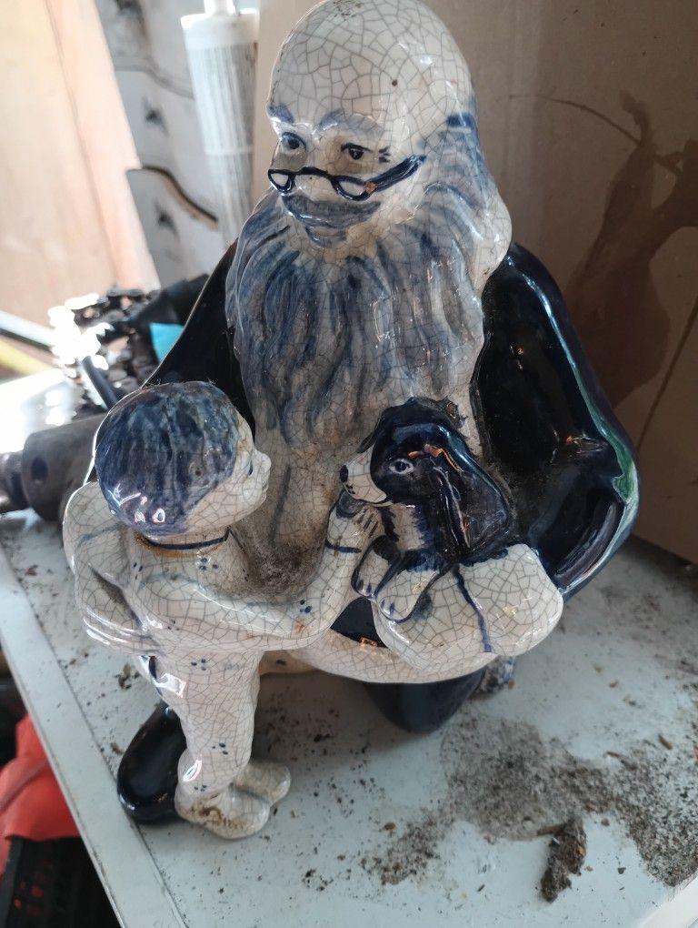 Santa ? Ceramic Sculpture