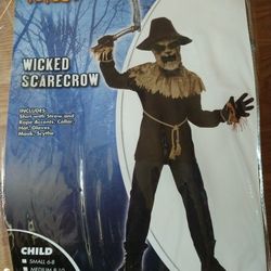 Kids Wicked Scarecrow Costume XL12-14