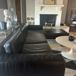 Black Modern Couch 