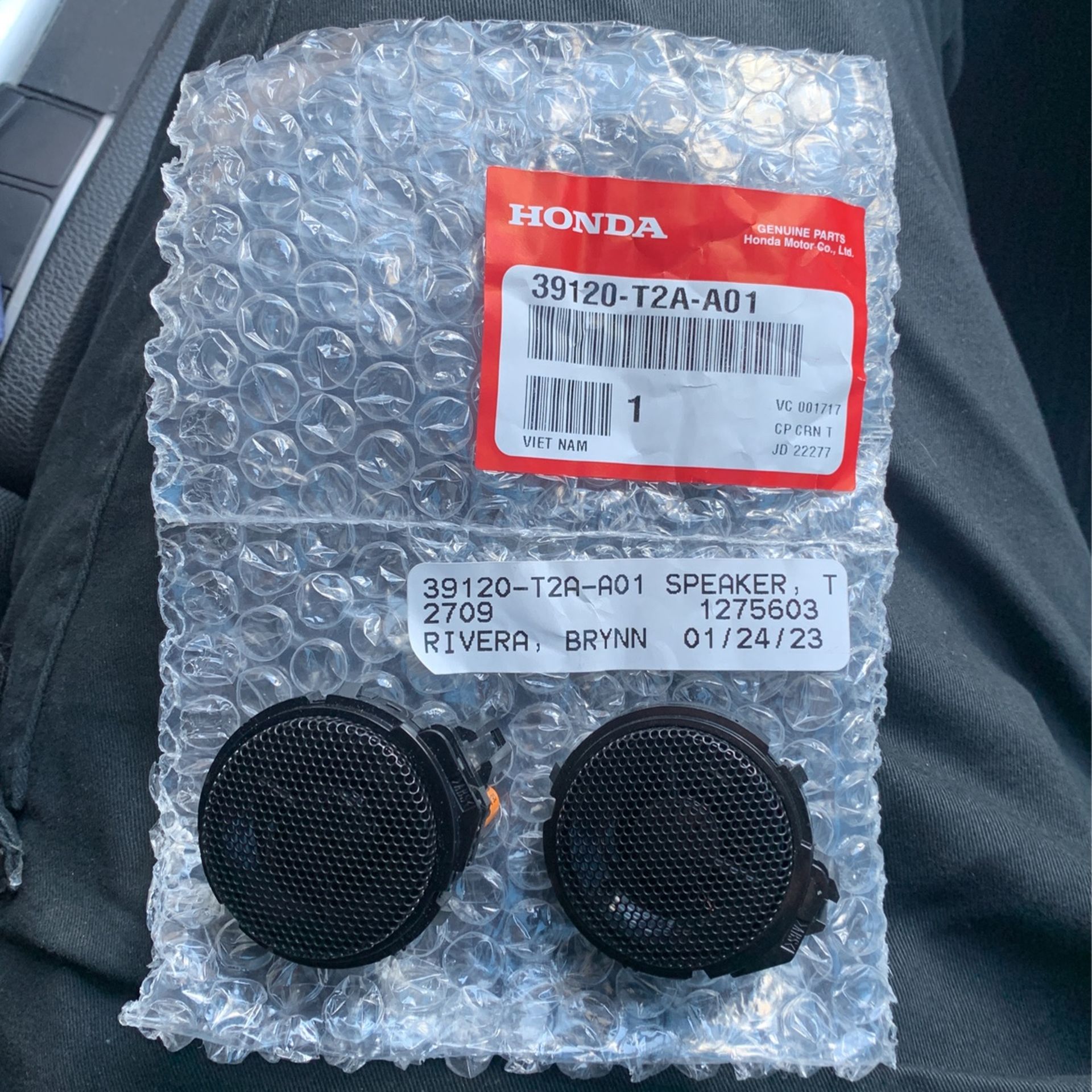 A Pillar Speakers 10th Gen Honda Civic