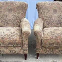 2 Crate And Barrel Chairs