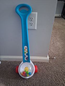Baby ball popper toy