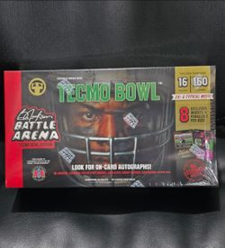 2026 Bo Jackson Tecmo Bowl Battle Arena Double Mega Box 16 Packs 160 Cards! NEW!