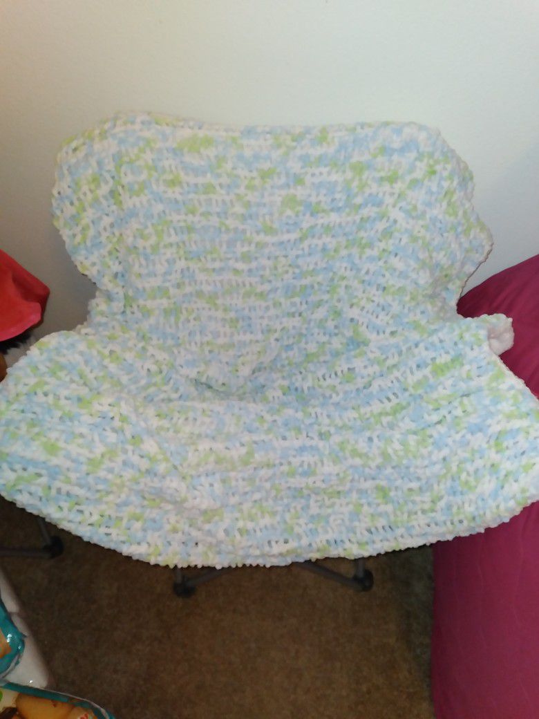 Made Myself Baby Boy Newborn Blanket For Baby Cribs Or Bassinet