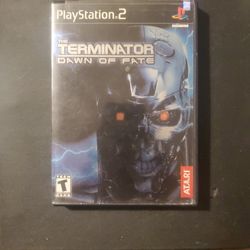 The Terminator Dawn Of Fate Ps2