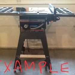 Craftsman 10" 3HP Table Saw