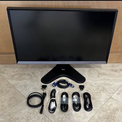 Samsung 32" WQHD Professional Monitor (S32D850T) – High-Res & Multi-Functional