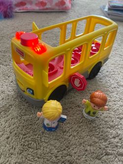Fisher Price Little People sit with me school bus