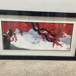Red Blossom Tree Picture