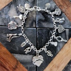 Best Friend Charm Bracelet Handmade