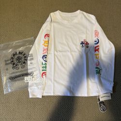White Chrome Hearts Long Sleeve Size Medium Brand New