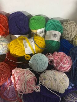 27 rolls of Yarn
