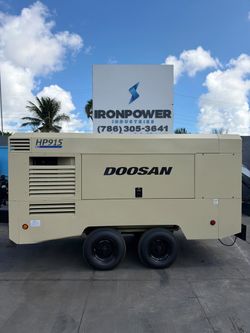 2017 Doosan HP915 Mobile Air Compressor