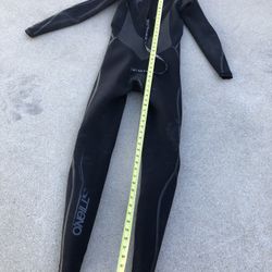 O'Neill Psycho 2 Zen Zip 3/2mm  Full Wetsuit-Black-Medium Tall MT Plus Gear Book