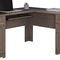 Modern Gray Desk w/ Keyboard Tray – Retail $400, Asking $120