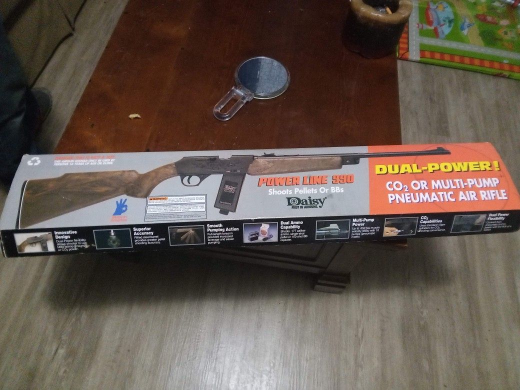 Daisy Powerline 990 RARE with box and Manual And Co2