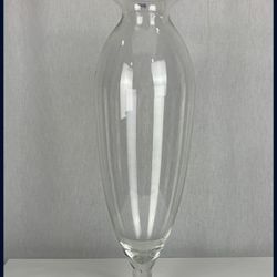 Tall Glass Vase