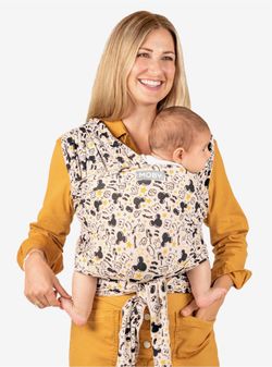 Moby Wrap Mickey Mouse Confetti Party Print 💛