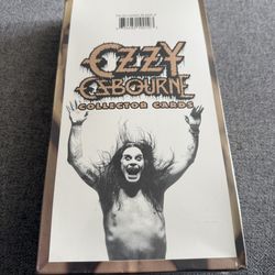 Ozzy Osbourne collector cards