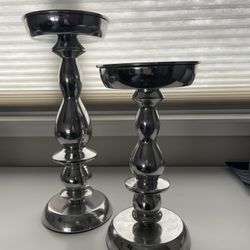 Yankee Candle Metal Pillar Candle Holders