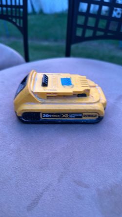 Dewalt 20vmax Xr lithium ion battery 🔋