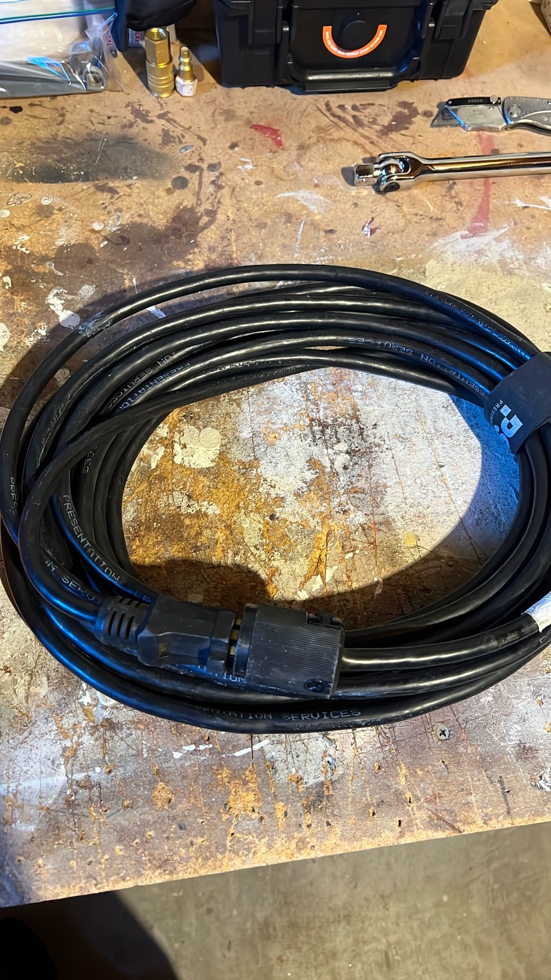 50 foot 12 gauge heavy duty extension cords two of them