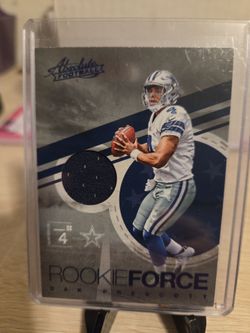 Cowboys Dak Prescott Rookie Jersey card