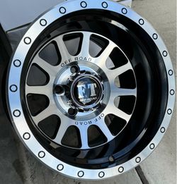Brand New 15x10 Black Polished Off road wheels 5x139 or 5x127 Available All 4