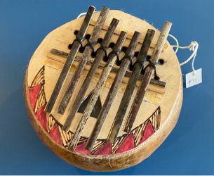 Handmade 7 Tine Gourd Kalimba