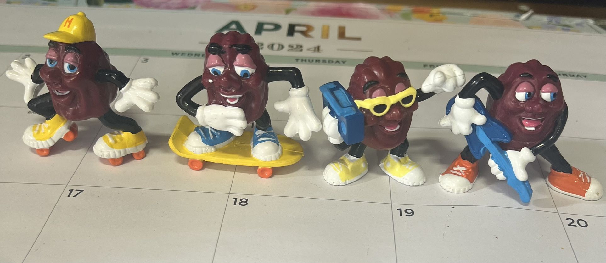 Vintage 1988 California Raisins 