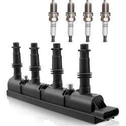 Ignition Coil UF669 Model  Amd Spark Plugs For 2011-2020 GM 
