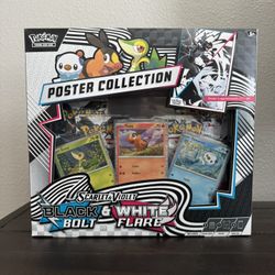 Pokemon Black Bolt & White Flare Poster Collection