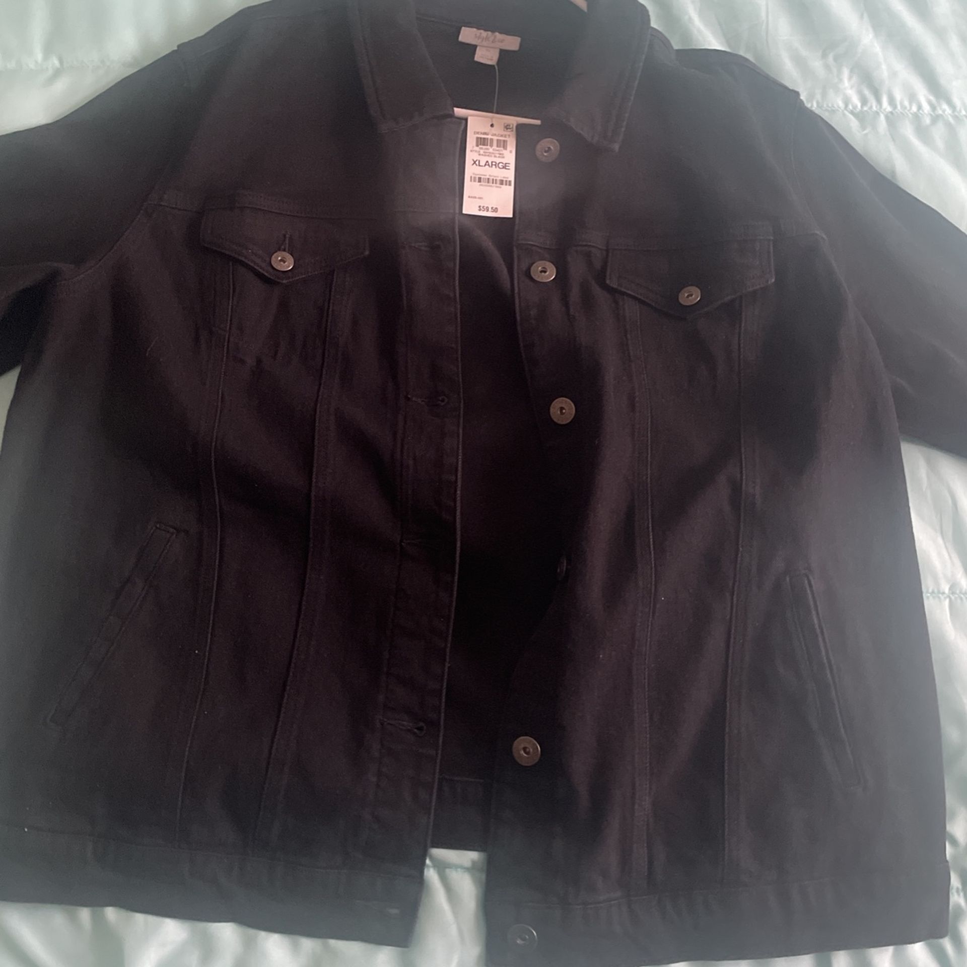 Black Jean Jacket