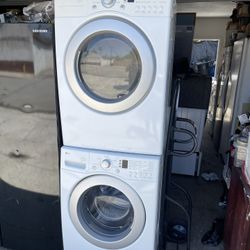 Lg Stackable Washer And Gas Dryer