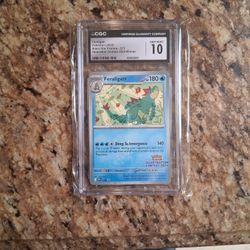 Pokemon Gem Mint 10 Feraligatr