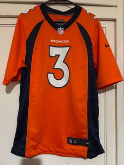Broncos jersey size small in adults