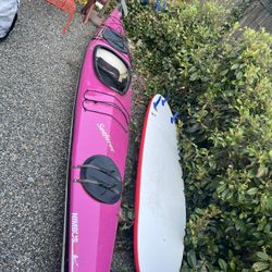 16.5 Foot Fiberglass Sea Kayak
