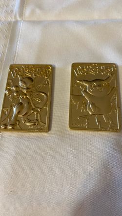 Pokémon Gold Plated Cards